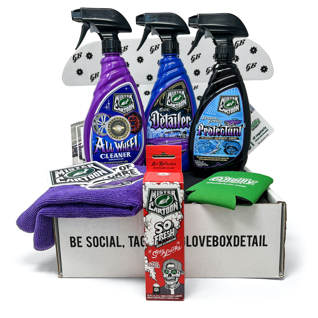 Car Care Supplies Deluxe Subscription Box (3 Month Trial) – GloveBox